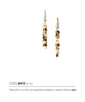 Orecchini Sovrani Donna in Bronzo J6632 - J6632